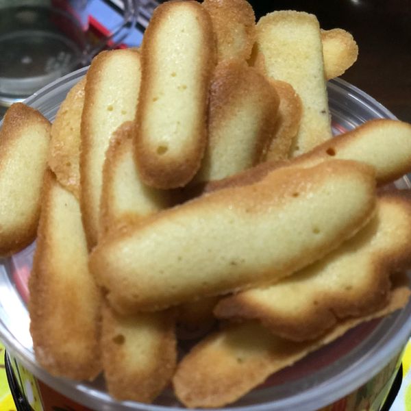 法式貓舌頭餅乾, Easy : RouGing Wen一起做