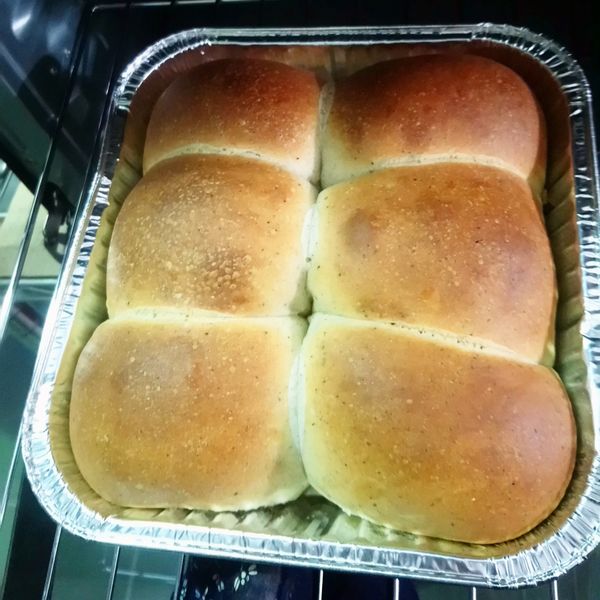 鮮奶手撕麵包 : 千千一起做