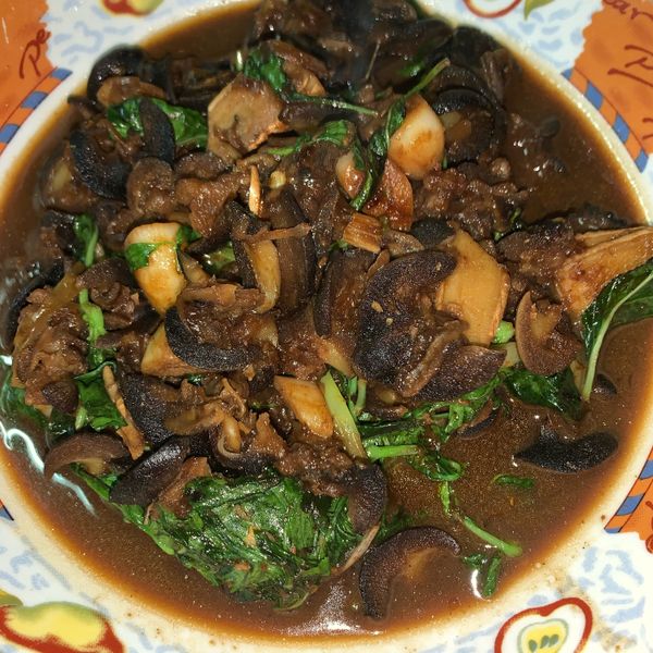 下酒菜料理『三杯炒螺肉』：王宜 一起做