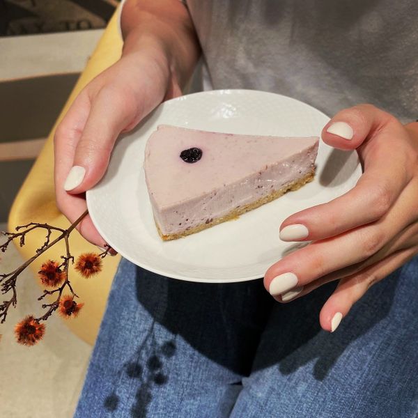 ［免烤箱］藍莓乳酪蛋糕：阿婉 一起做