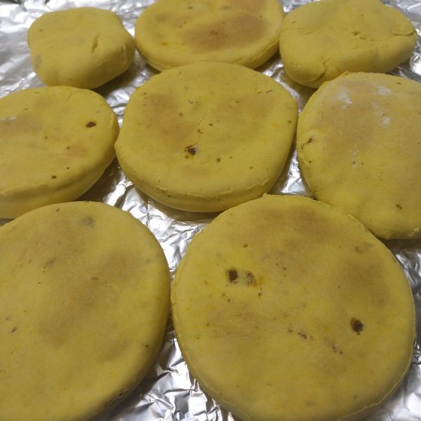 南瓜狗餅乾(犬配方)：和雨 一起做