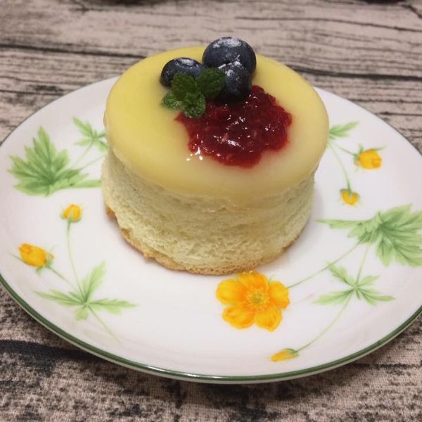 檸檬布丁蛋糕：Cynthia CHIEN 一起做