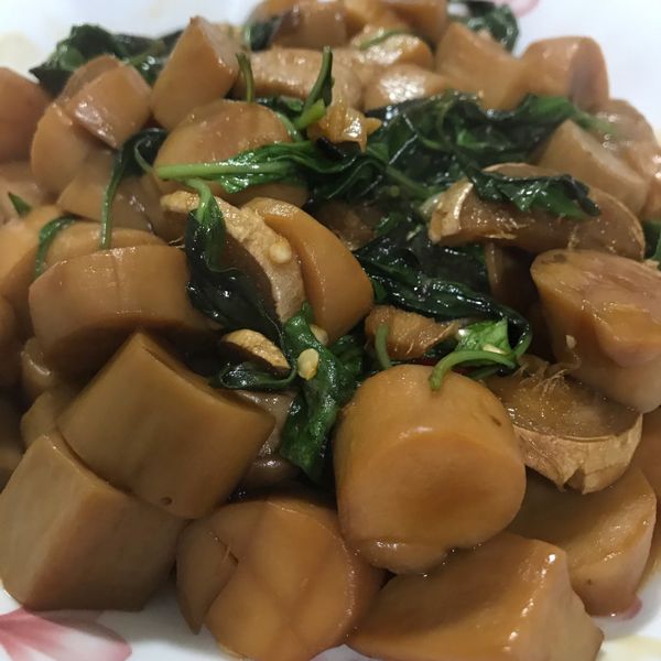 超下飯-三杯杏鮑菇 : Sisley Hsu一起做