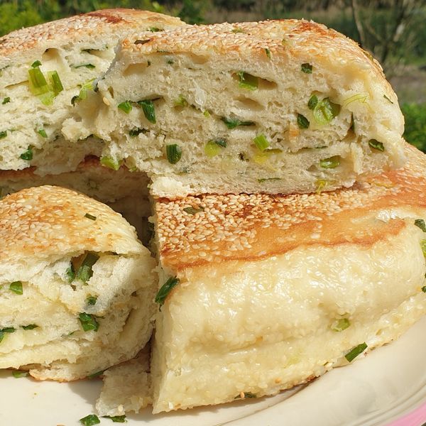 千層蔥花大餅：林季淳 一起做