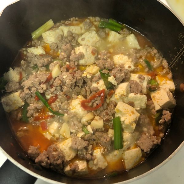 麻婆豆腐：Hannah Wang 一起做