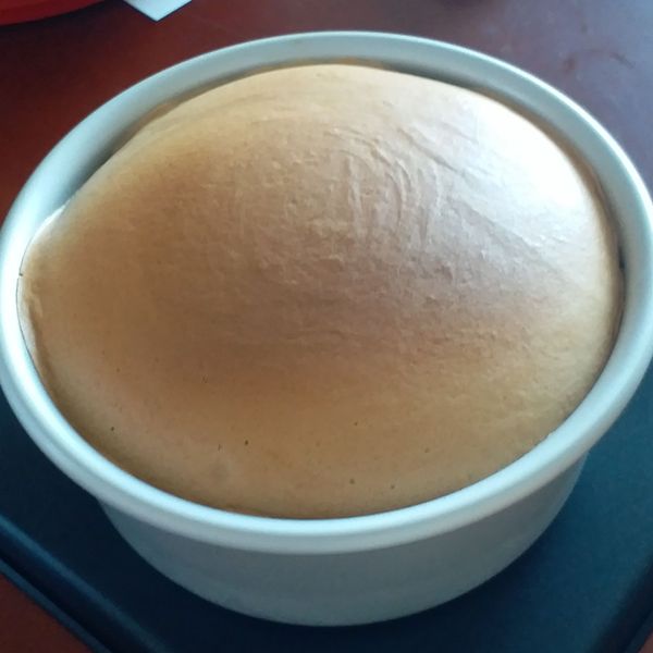 咖啡輕乳酪蛋糕（6吋、無奶油）：Crystal 一起做