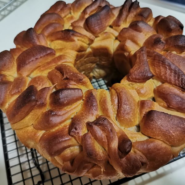 香濃練乳奶油吐司＊Panasonic製麵包機 : Ching Yi Su一起做