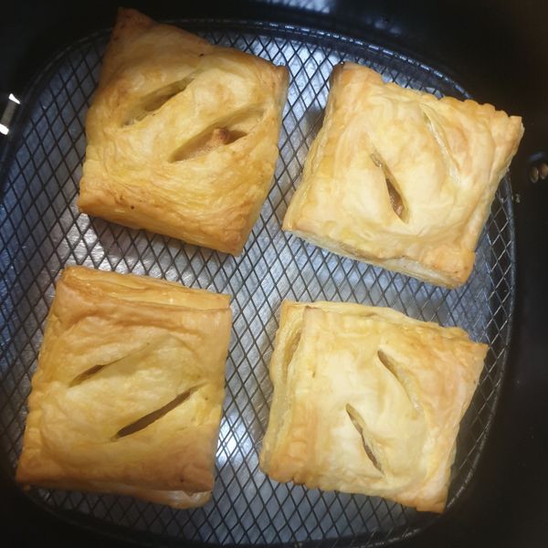 氣炸酥皮蘋果派【氣炸鍋料理】【派對點心】 : peggy一起做
