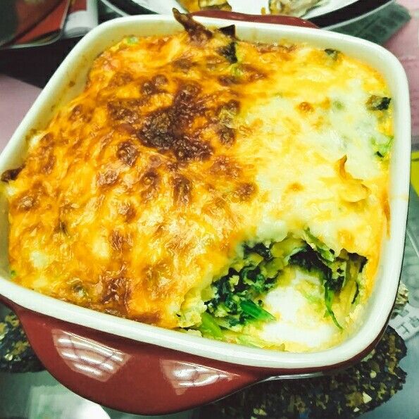 菠菜烘蛋：詹芷欣 一起做