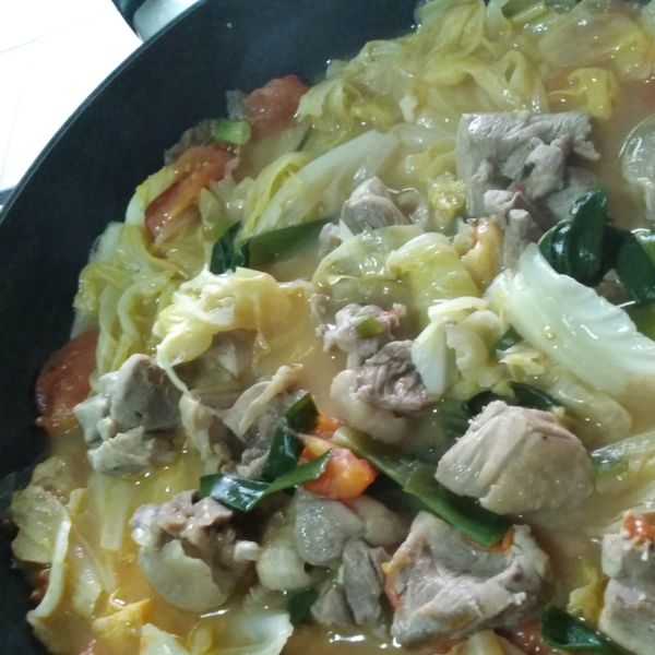 番茄雞肉燉白菜 : 喝好茶一起做