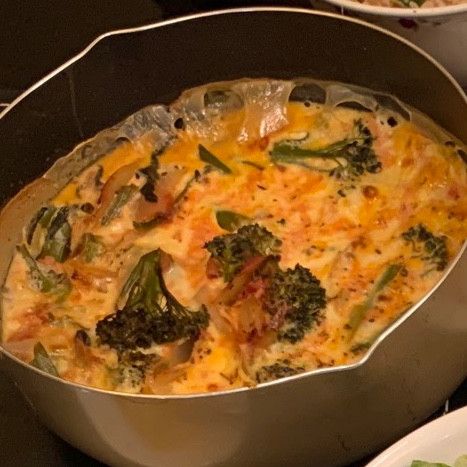 焗烤蔬菜烘蛋 : ghostcat一起做