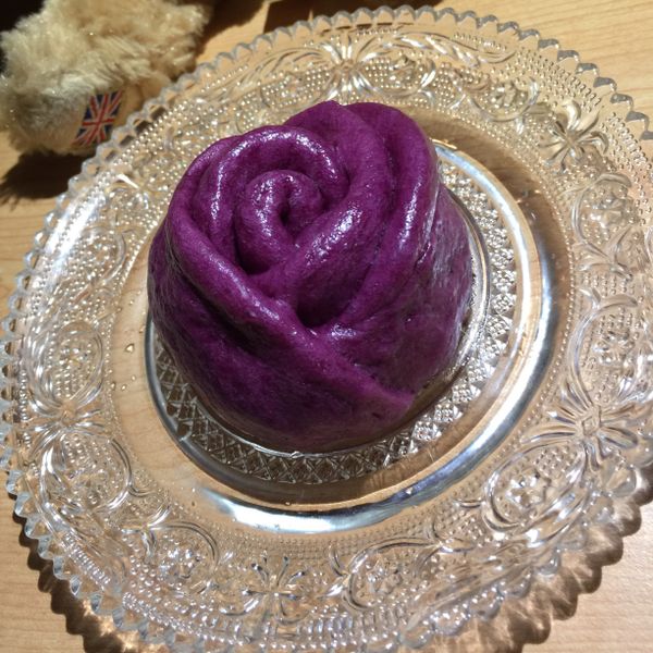 玫瑰花捲饅頭（南瓜&紫薯）：Vive la Vie 一起做