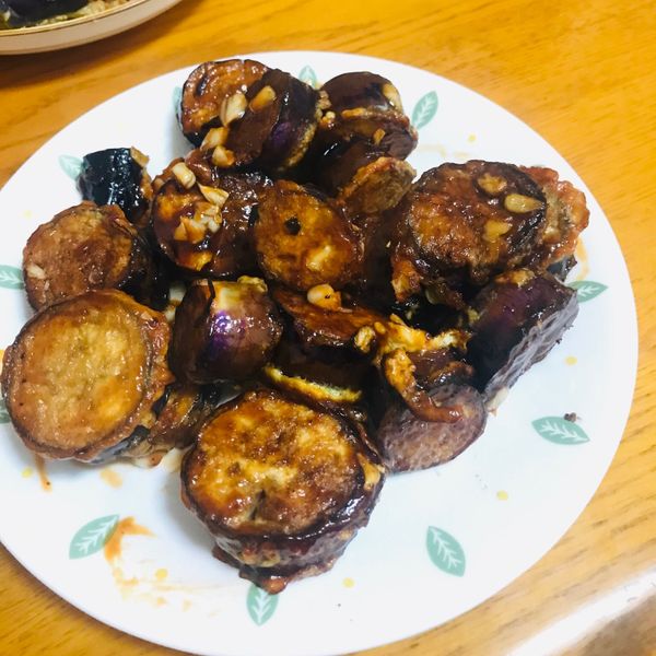 糖醋塔香蛋酥茄子 : Liao Fang Yu一起做