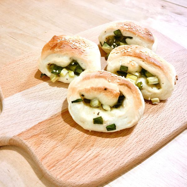 美味蔥燒餅 : 吳資彬一起做