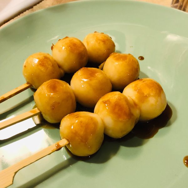 日式醬油烤糰子 : Betty Chiu一起做