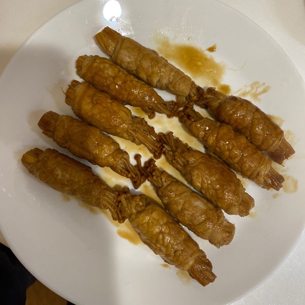 照燒金針菇肉捲:陳思伃 一起做