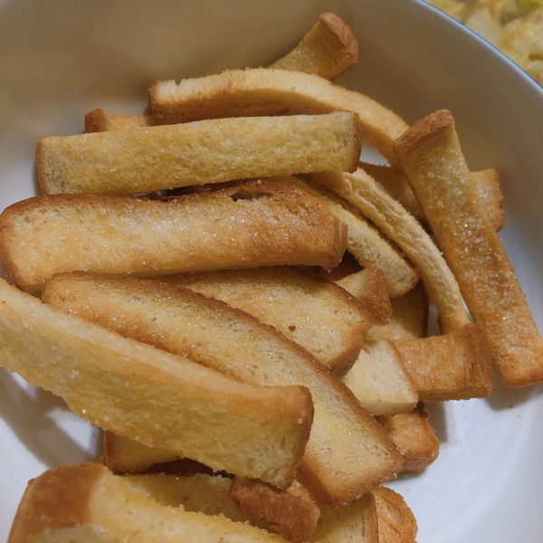 氣炸鍋料理-奶油酥條 : 亭媛一起做