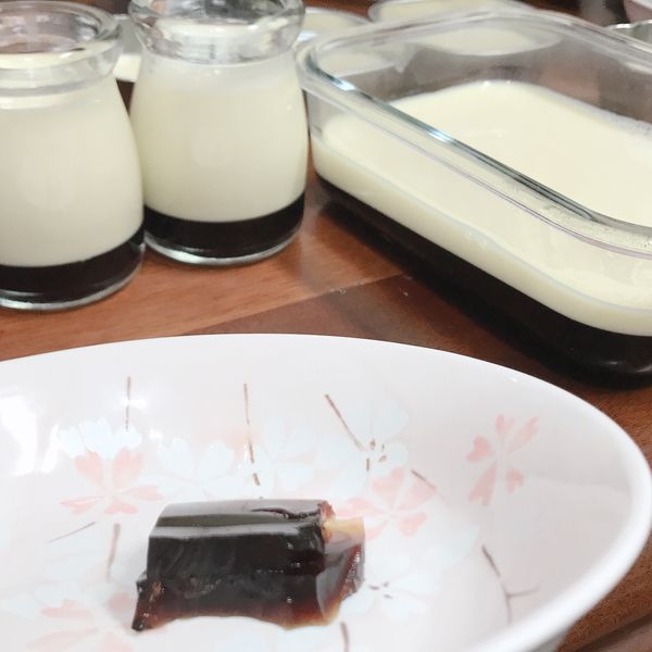 （免烤箱）焦糖布丁凍：汪可欣 一起做