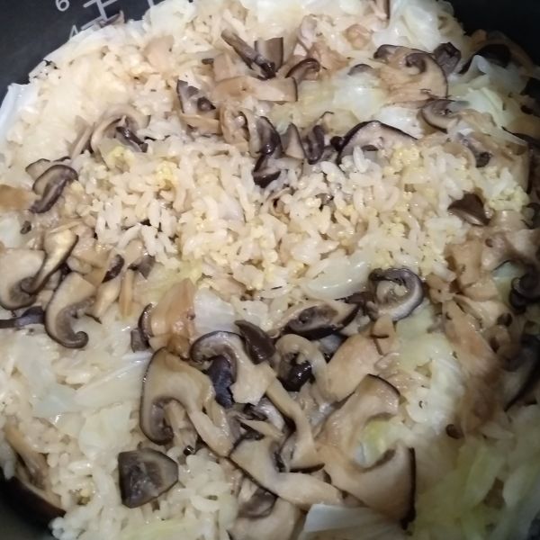 日式松茸炊飯：星野 まなみ 一起做