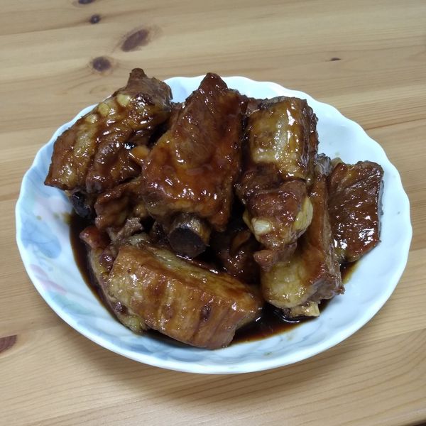 【無油料理】蜜汁豬肋排：陳雍敏 一起做