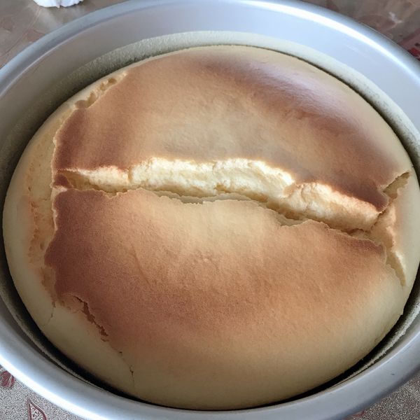 輕乳酪蛋糕7"：余羽芯 一起做