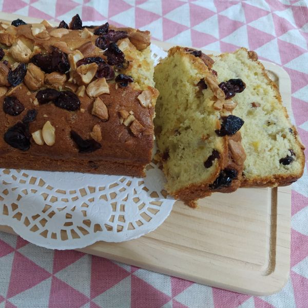 香蕉核桃磅蛋糕（清冰箱點心） : 新手愛烘焙一起做