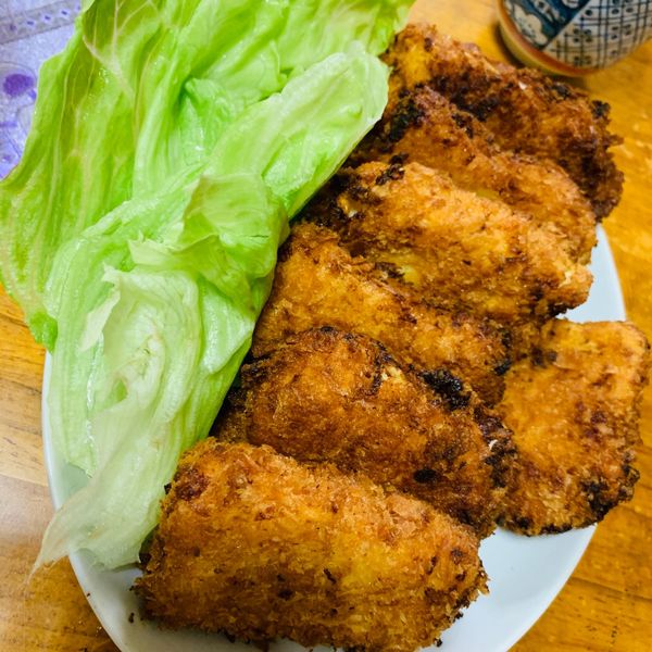 日式の奶油玉米可樂餅 : 徐佳瑄一起做