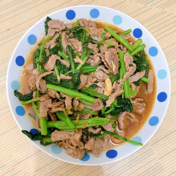 【厚生廚房】沙茶芥藍豬柳：Eason Kang 一起做