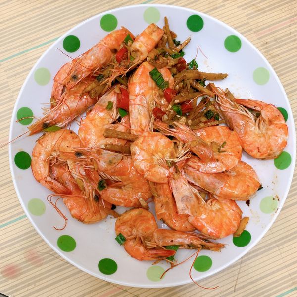 快炒鮮蝦：Eason Kang 一起做