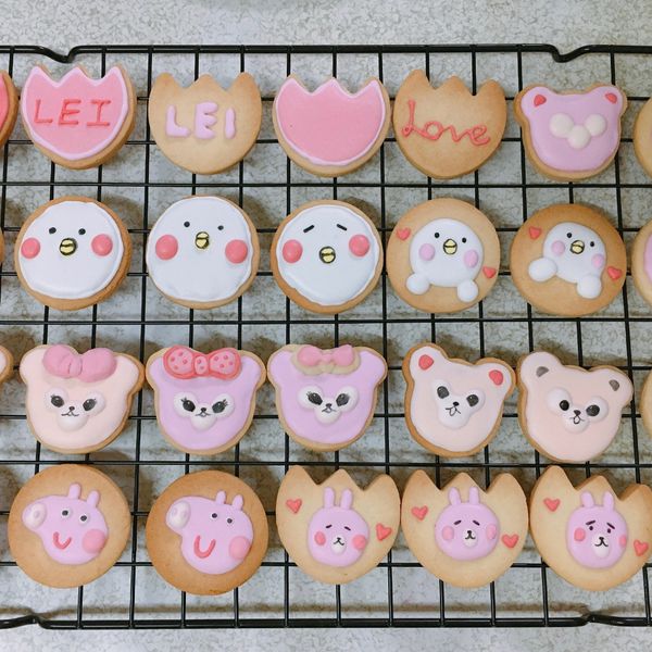 糖霜餅乾 : Elsa一起做