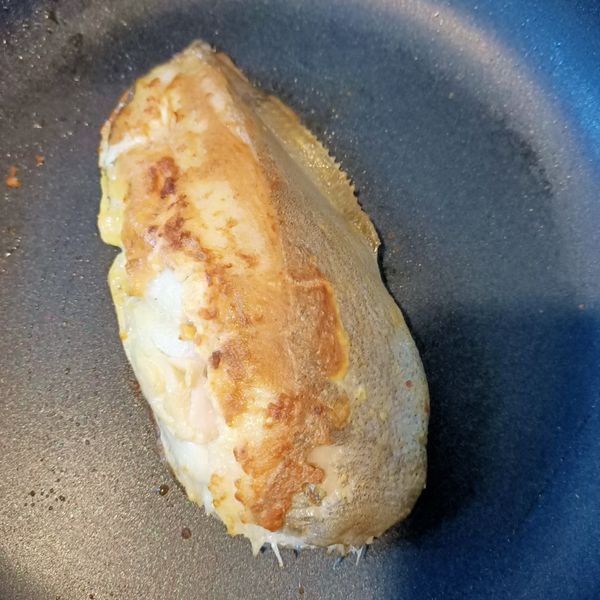 不沾粉也不粉碎的香煎鱈魚 : 王宝宝一起做