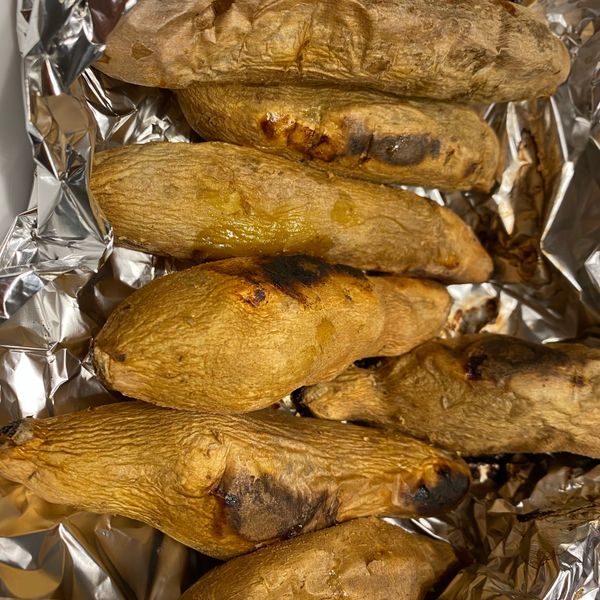 烤箱烤地瓜：料理小天地🐷🐷 一起做