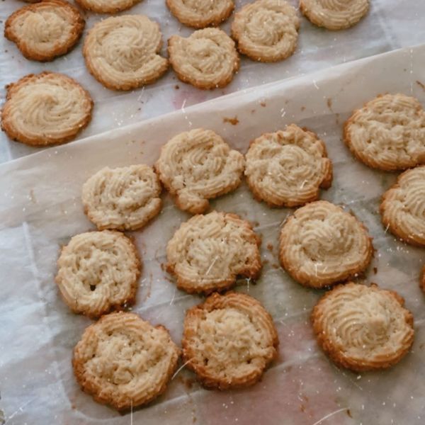 牛油曲奇 : Crystal Chow一起做