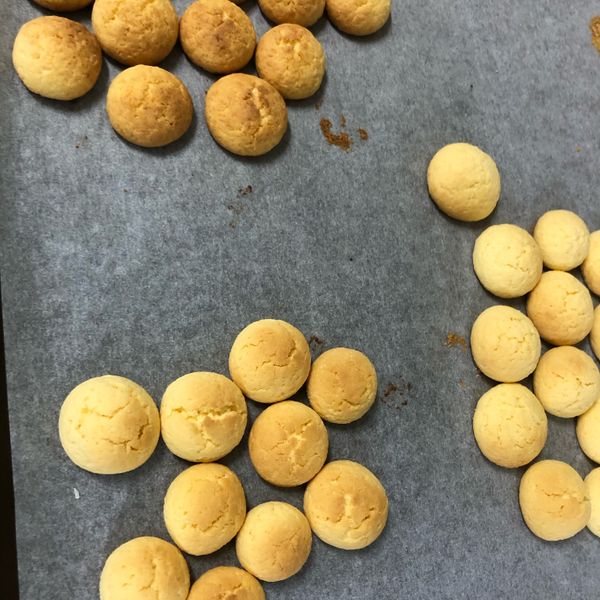 【寶寶甜點】蛋黃小饅頭 : 男子宿舍-女子烘培一起做