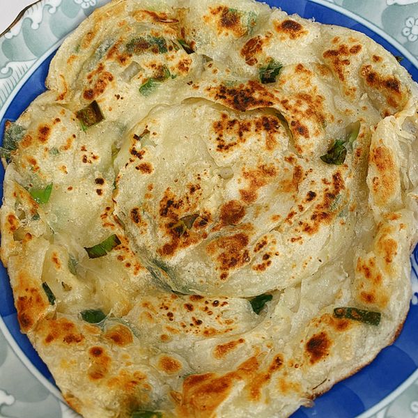 蔥抓餅：Bo 一起做