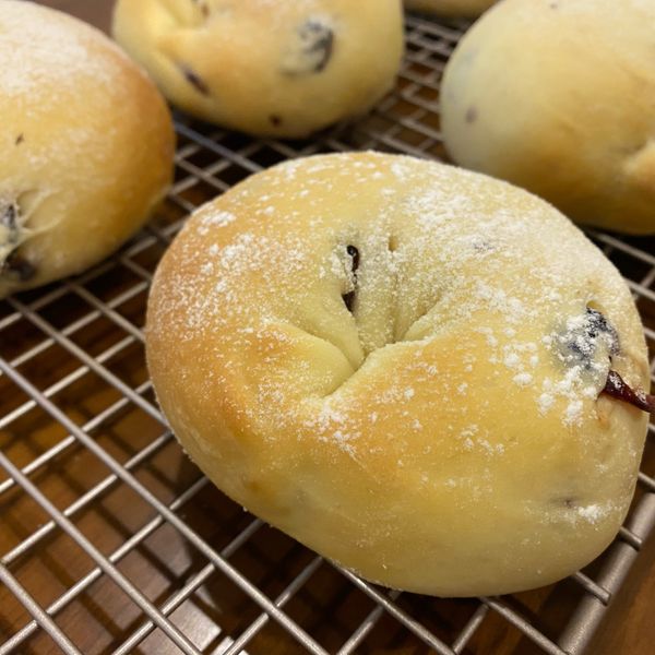 【香濃柔軟】蔓越莓奶油乳酪麵包捲：Miu 一起做