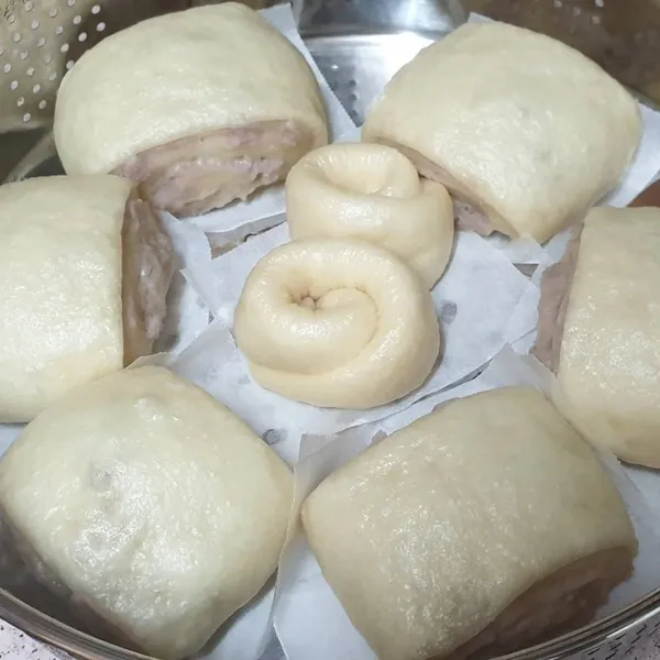 芋泥牛奶饅頭卷 : ✏煮婦筆記本一起做