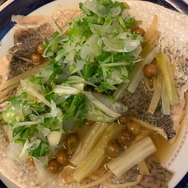 樹子蒸鱸魚:白兔 一起做