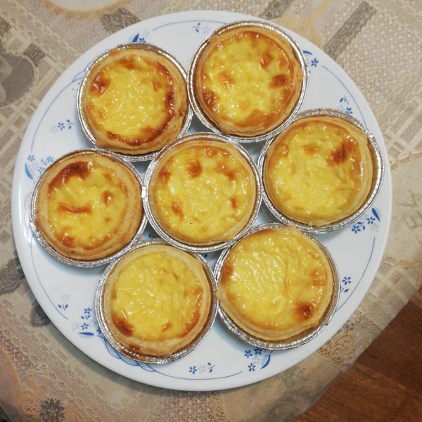 超簡單小蛋塔💕 : 陳柏青一起做