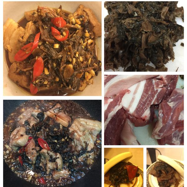 梅乾扣肉 : herrera一起做