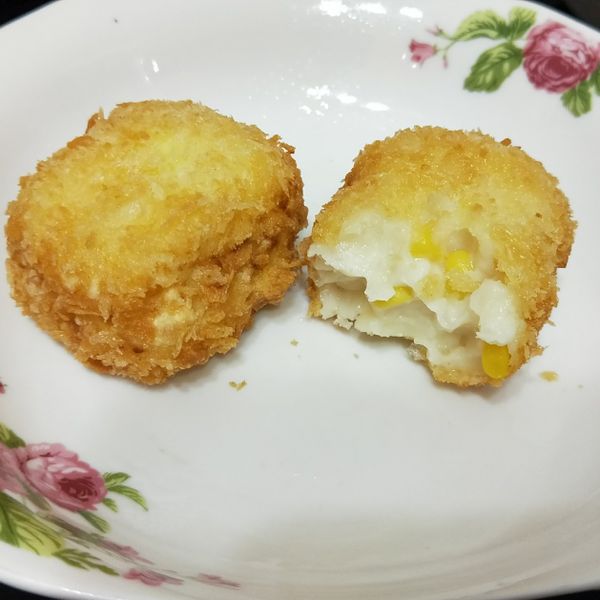 日式の奶油玉米可樂餅:Ava Tsai 一起做