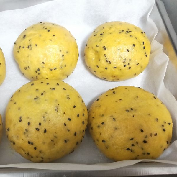 南瓜鮮奶饅頭 : Fiona一起做