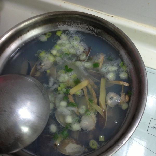 鮮甜青蔥蛤蠣湯 : 潘采惠一起做