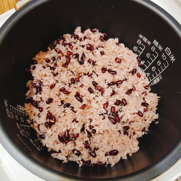 日式純味紅豆飯 : Mica🥑一起做