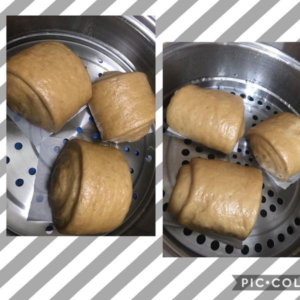 家庭黑糖饅頭 : Tina一起做