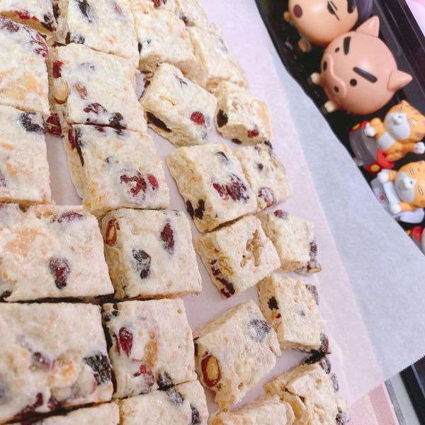 雪花Q餅（雪Q餅/雪花餅）：曾沒送 一起做