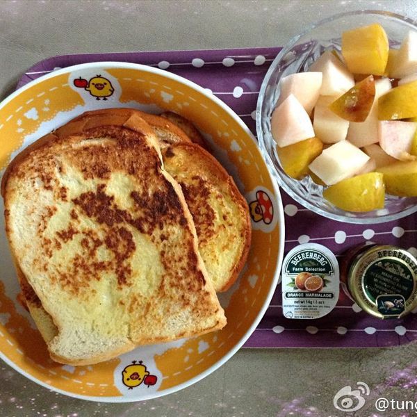 法式蜂蜜吐司 : tungtung 一起做