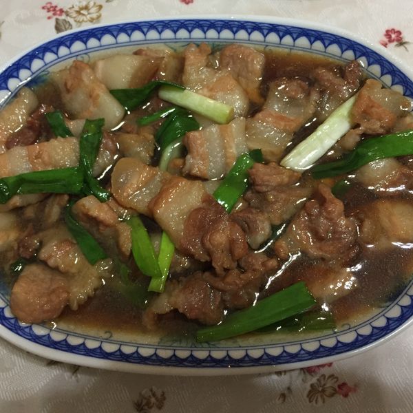 蒜燒小封肉：可可熱 一起做