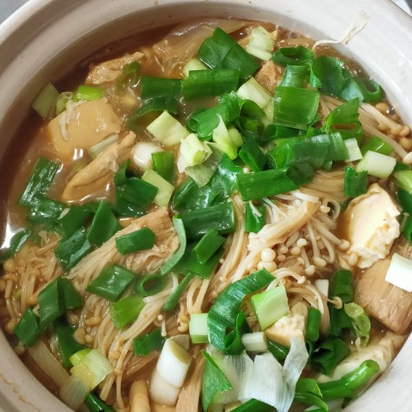 陶燒金針菇豆腐煲(簡單快速料理) : 傅詩涵一起做