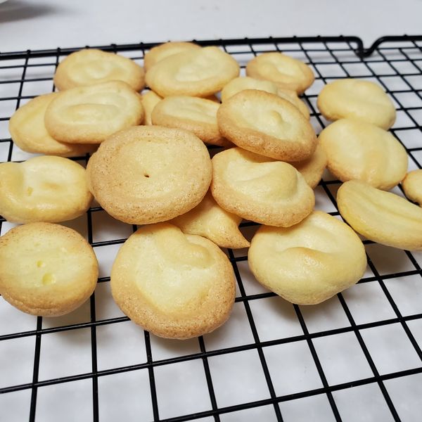 【寶寶食譜】無油雞蛋餅乾 : TingYu Shen一起做